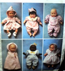 3059 DOLL PATTERN